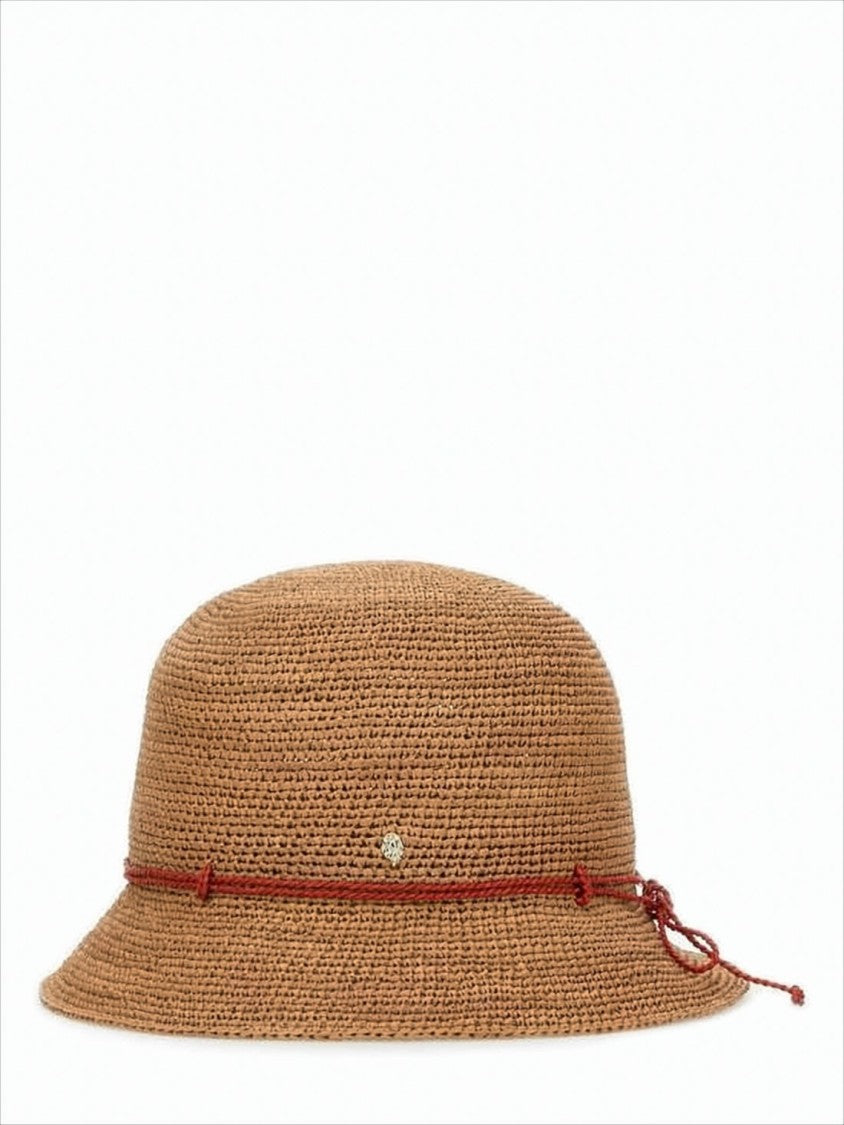 Helen Kaminski Finely Woven Raffia Bucket Hat