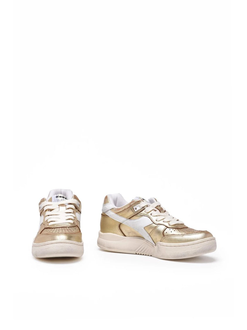 Diadora Heritage Gold Leather B.560 Sneakers