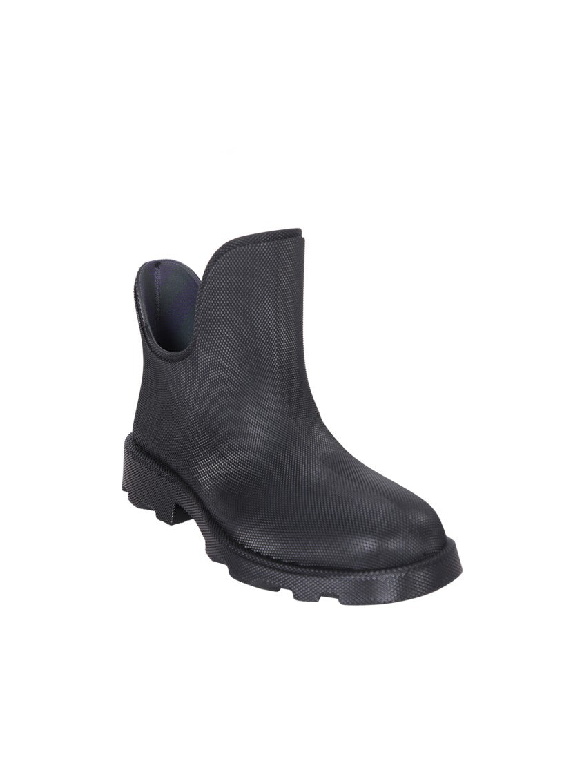 Burberry Rubber Black Ankle Boot