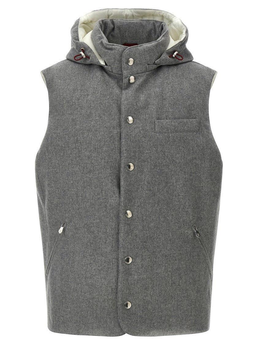 Brunello Cucinelli Padded Wool Vest