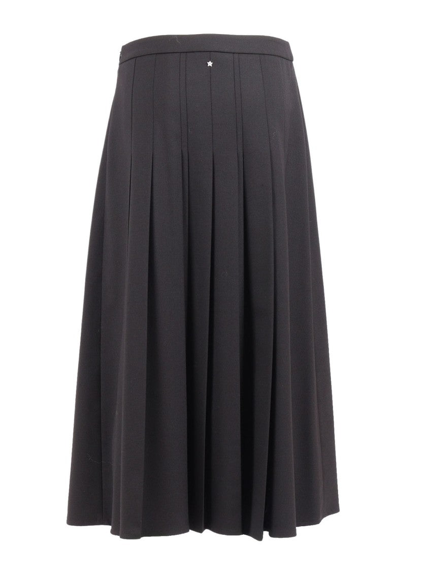 Lorena Antoniazzi Pleated Star Detail Midi Skirt