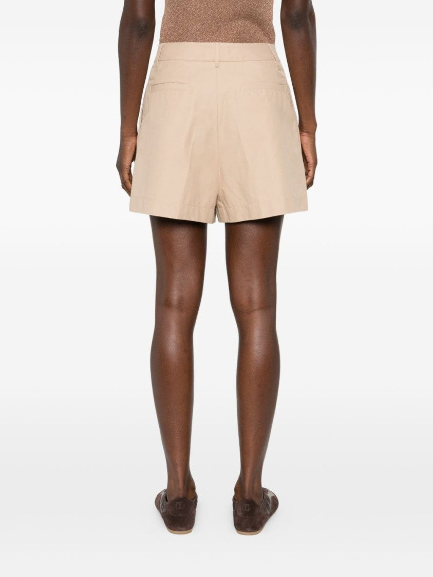 Fabiana Filippi Black High-Waisted Tailored Shorts
