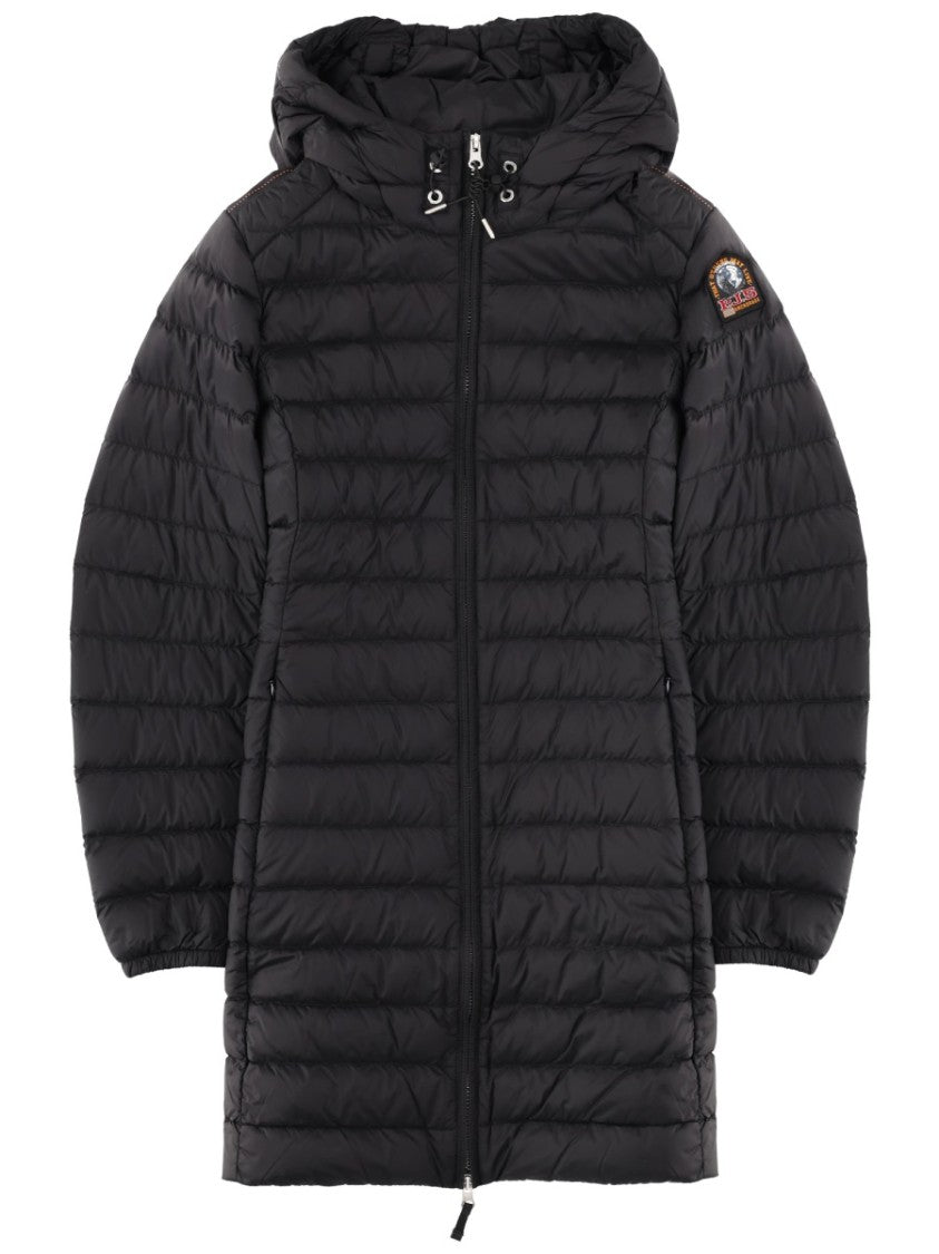 Parajumpers Black Polyamide Meredith Quilted Hoodie