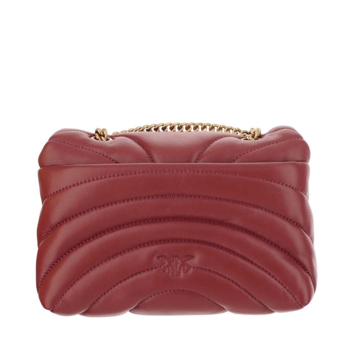 Pinko Mini Love Puff Butterfly Bag With Quilted Nappa Leather
