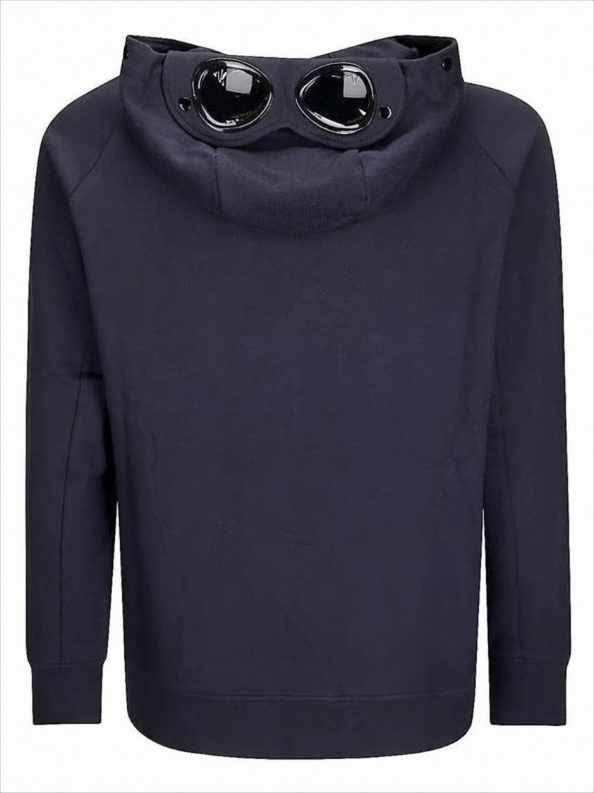 C.P. Company Zip-Up Hoodie With Innovative Goggle Design