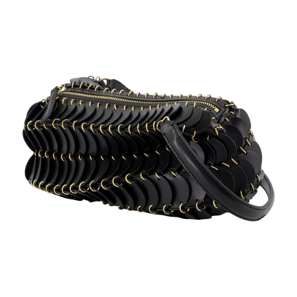 Rabanne Crossbody - Leather - Black