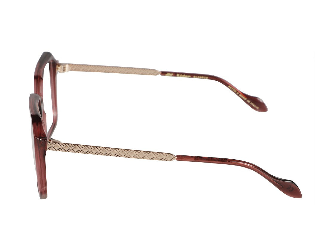 Kador Gold Lizzy Am Oversized Square Eyeglasses