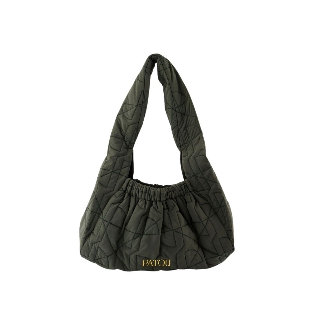 Patou Le Biscuit Shoulder Bag - Synthetic - Green