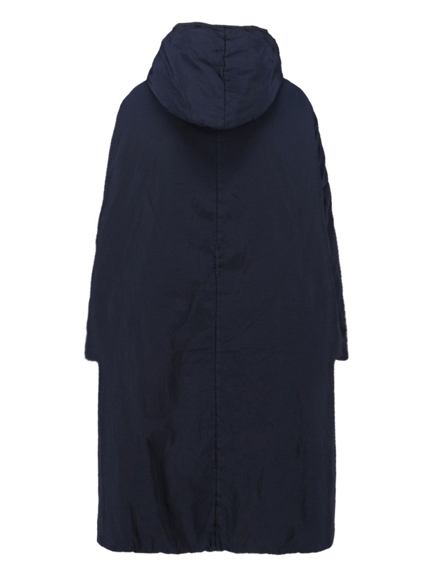 Kimono Rain Reversible Coat – Navy