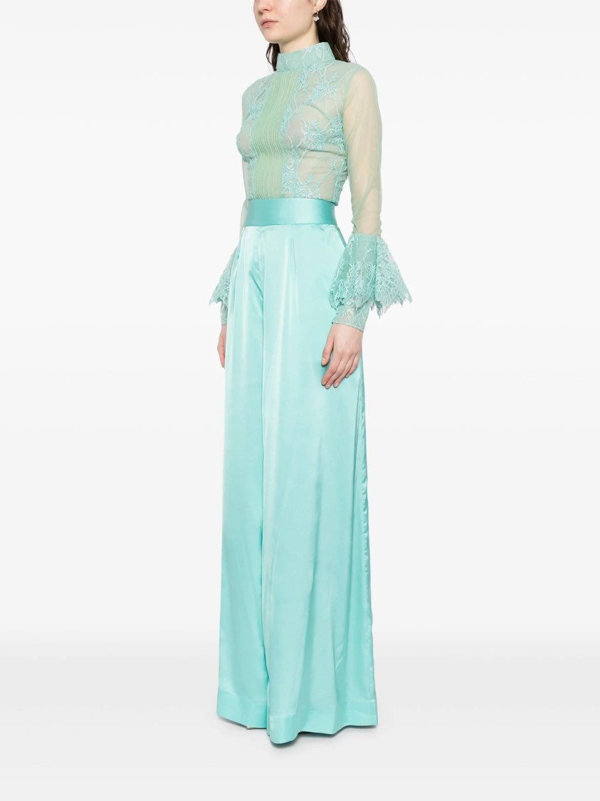 Saiid Kobeisy Lace Bodysuit With Coco Pants