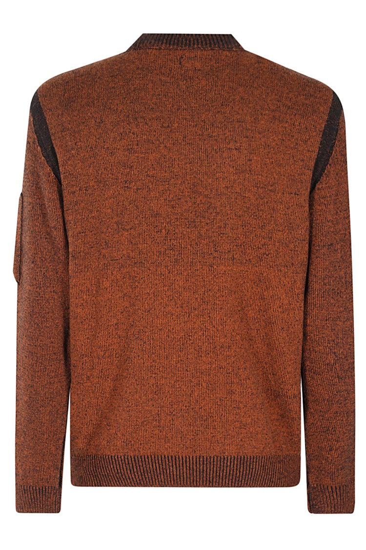C.P. Company Textured Fleece Knit Sweater