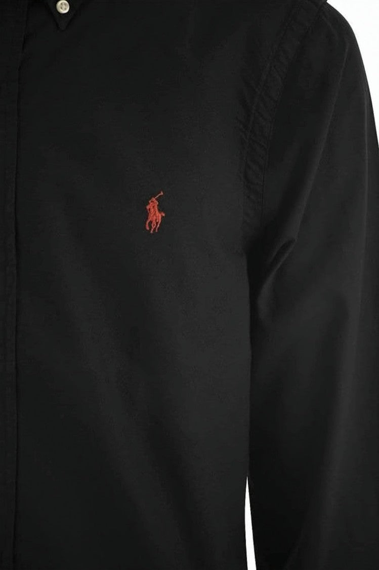 Polo Ralph Lauren Long-Sleeve Button-Down Shirt With Embroidered Logo