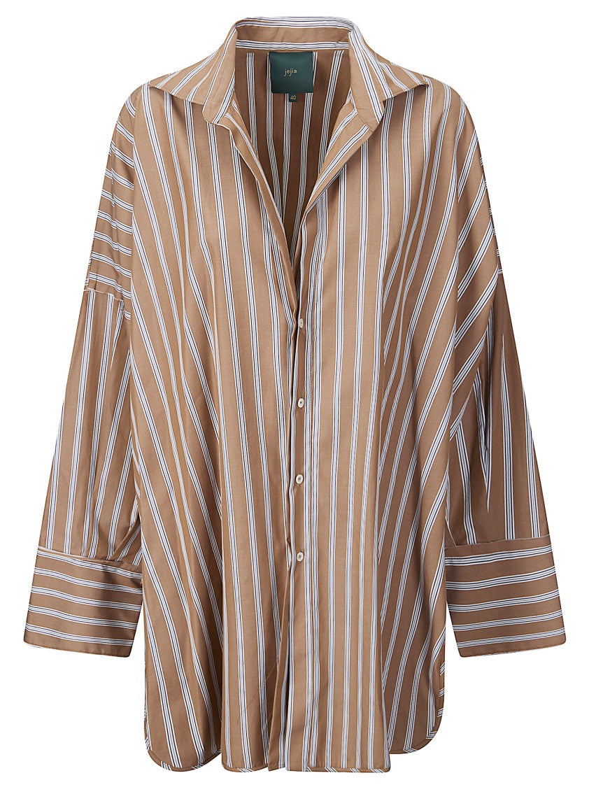Jejia Orlando Striped Oversized Shirt