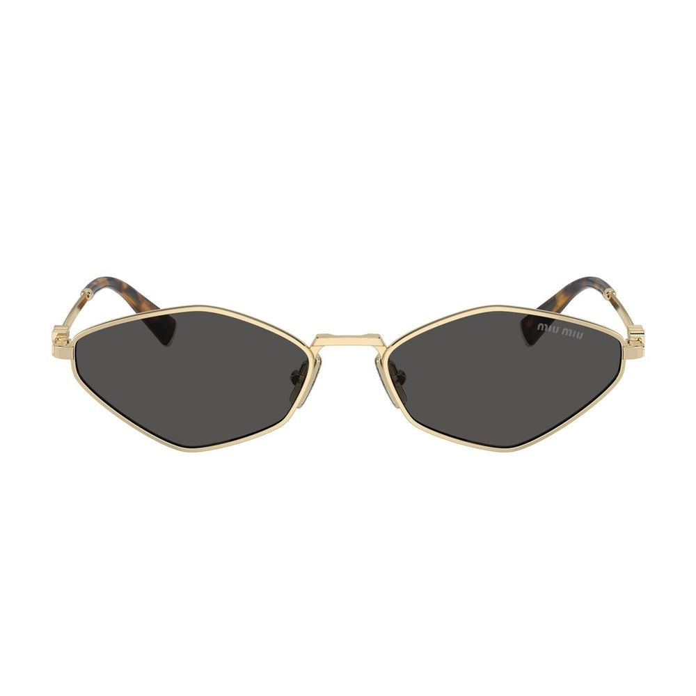 Miu Miu 0Mu 56Zs Geometric Metal Frame Sunglasses