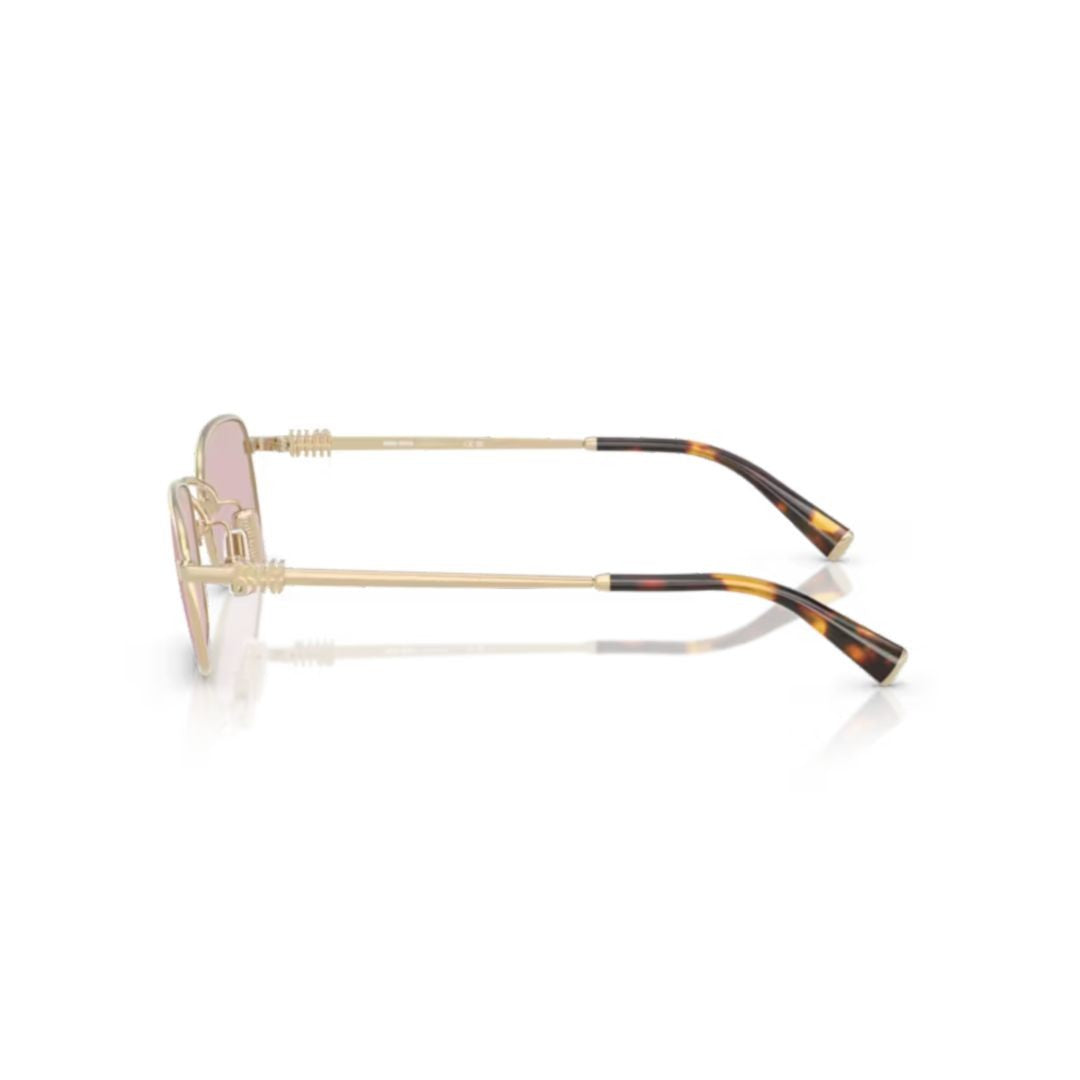 Miu Miu 0Mu A53s Gold-Finish Metal Sunglasses