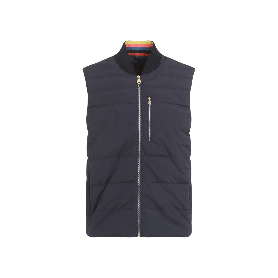 Paul Smith Navy Blue Hybrid Down Gilet