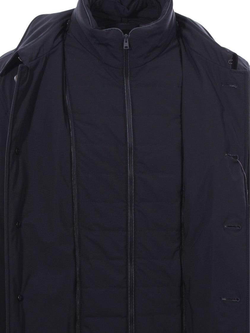 Herno Blue Waterproof Jacket