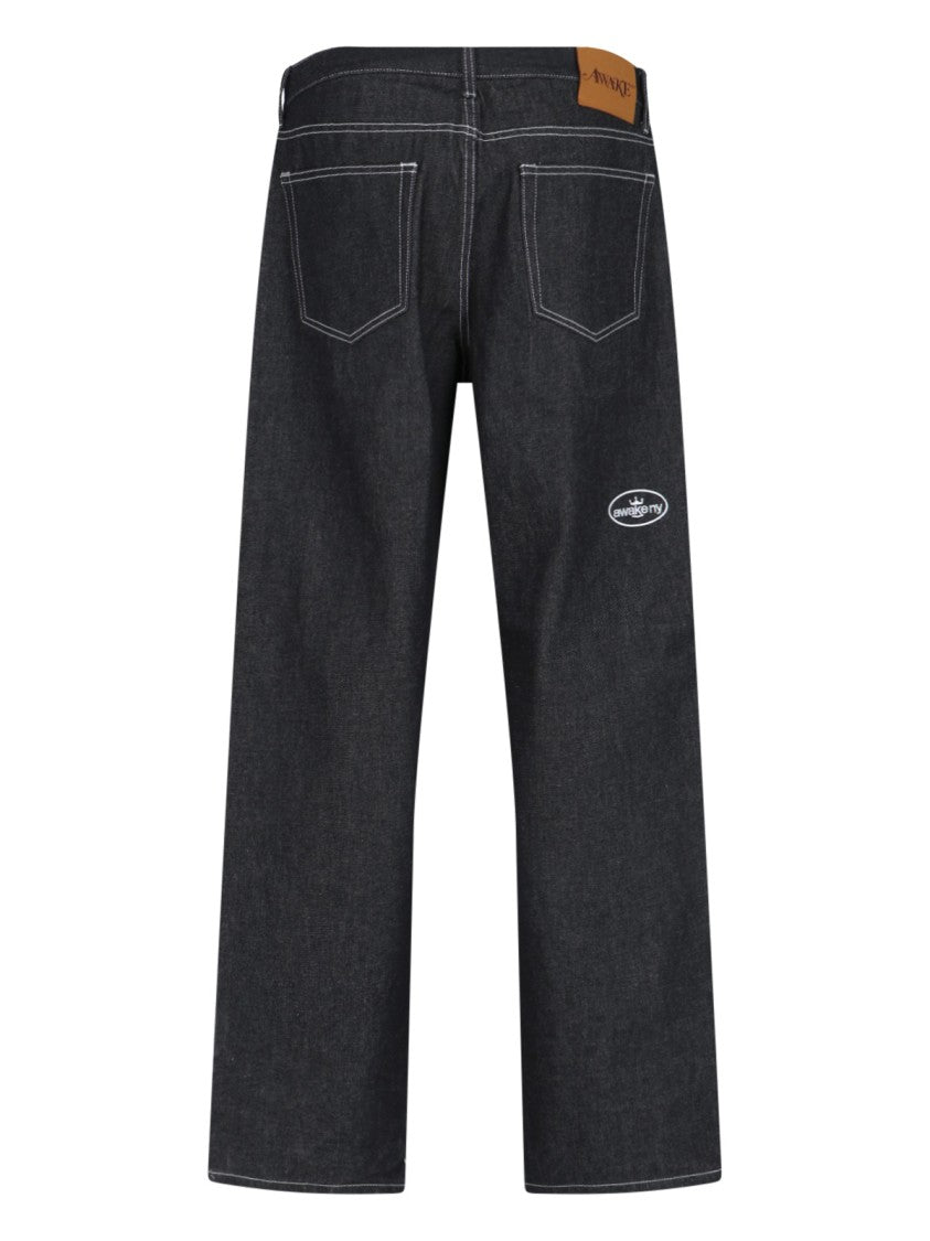 Awake Ny Baggy Jeans – Black