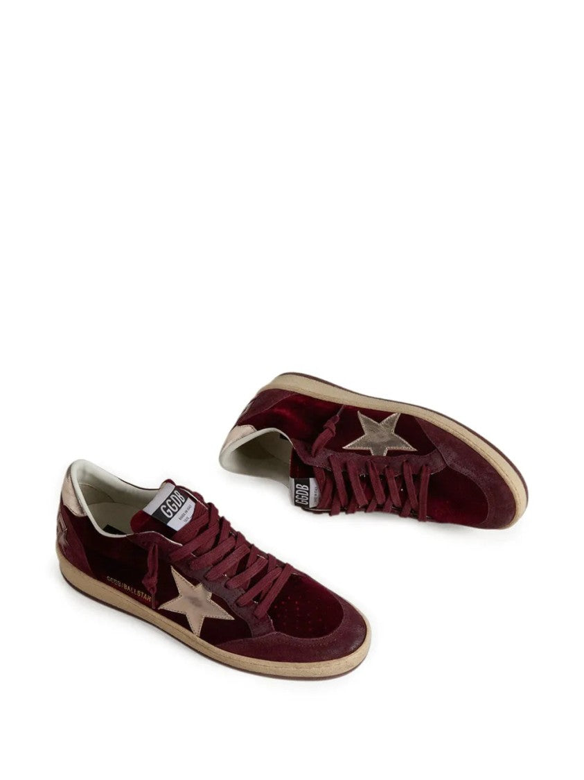 Golden Goose Ballstar Suede Sneakers