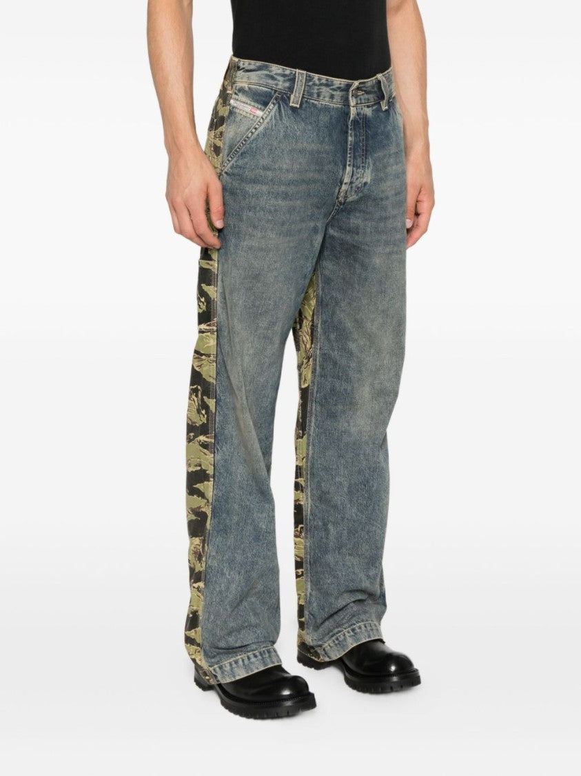 Diesel Relaxed Fit Denim Jeans