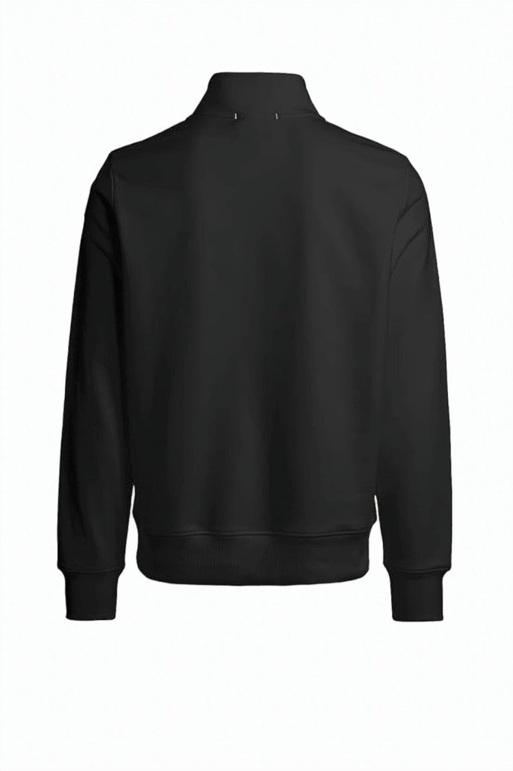 Parajumpers Half-Zip Long-Sleeve Top With Ribbed Cuffs And Relaxed Fit