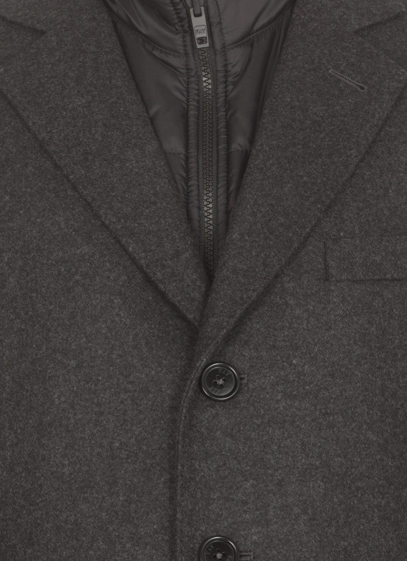 Fay Grey Wool Coat