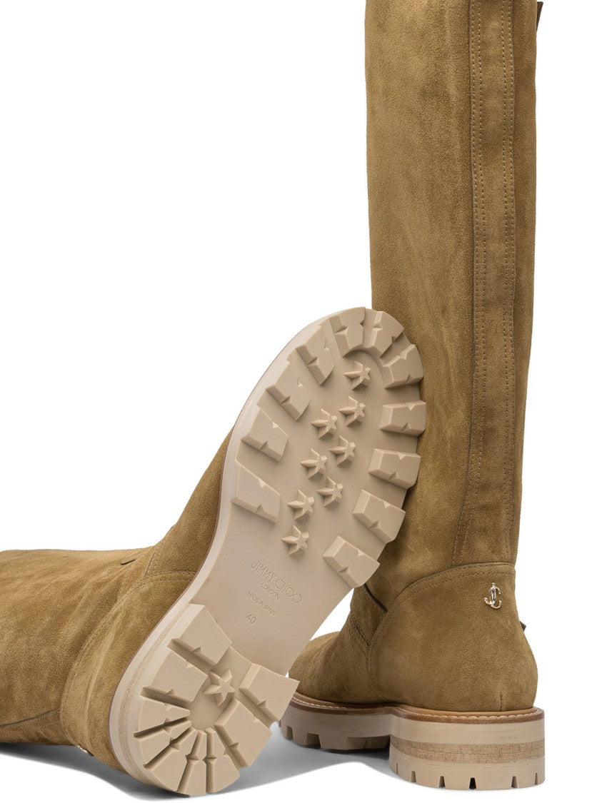 Jimmy Choo Knee-High Boots With Adjustable Straps