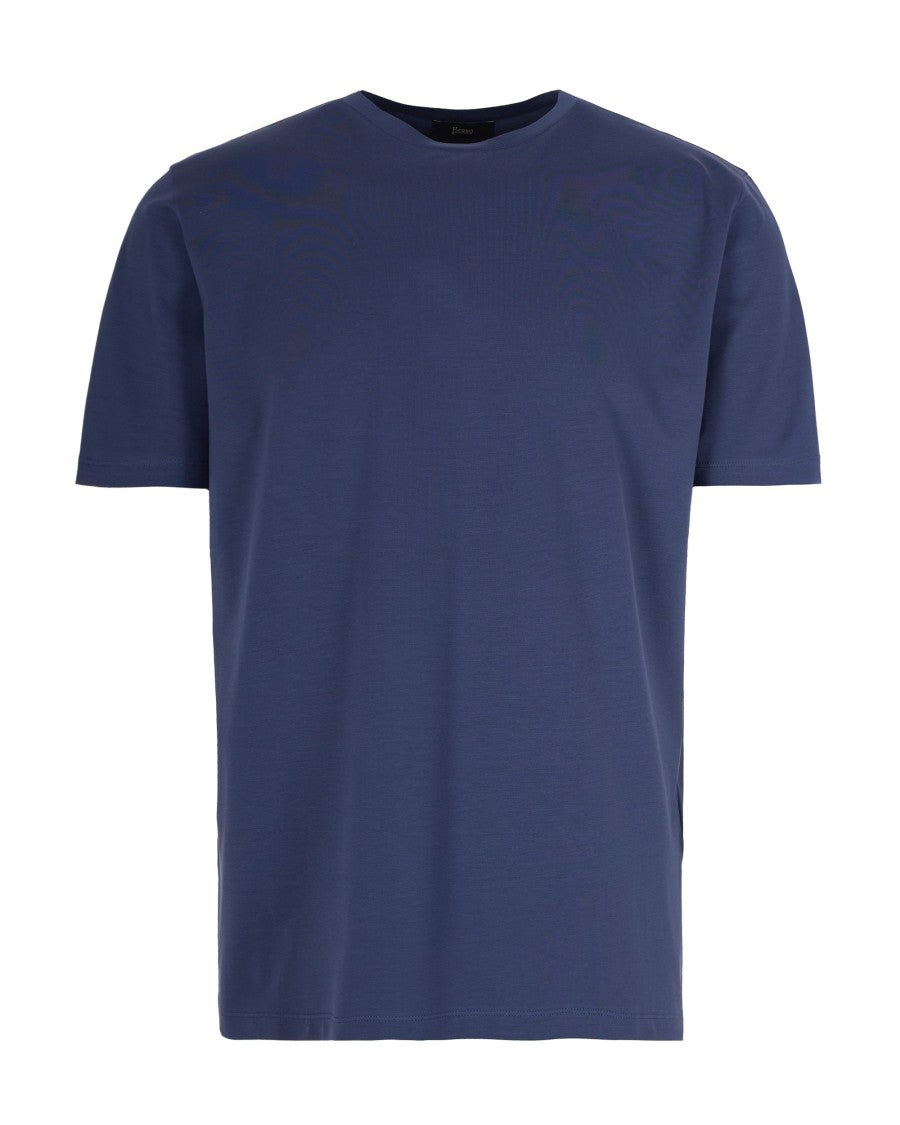 Herno Superfine Jersey T-Shirt With Crew Neck