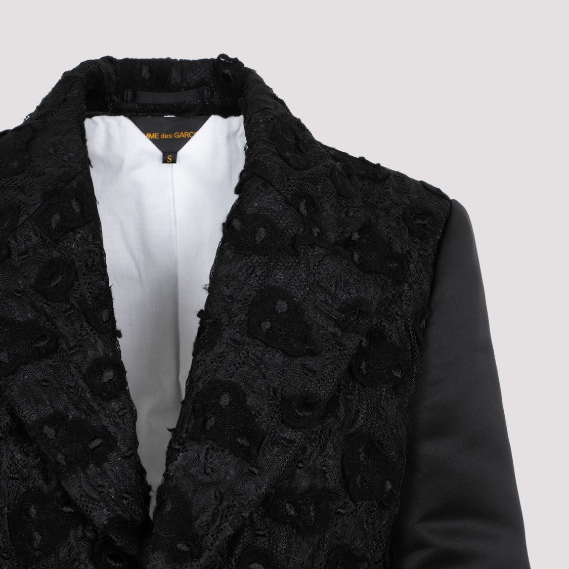 Comme Des Garçons Black Wool Jacket
