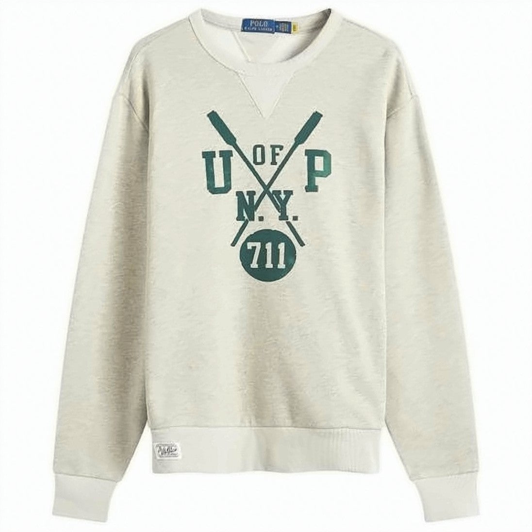 Polo Ralph Lauren Casual Crew Neck Sweatshirt With Collegiate Graphic Print