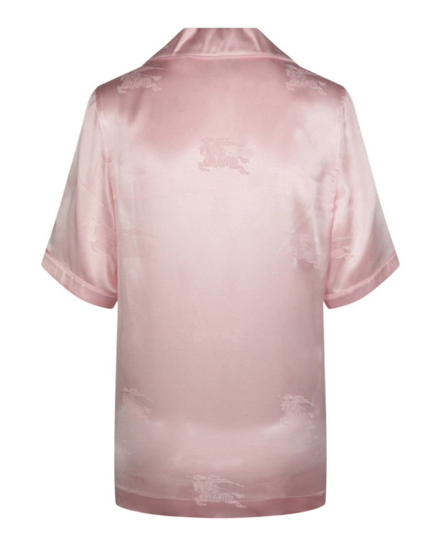 Burberry Ekd Jacquard Silk Shirt