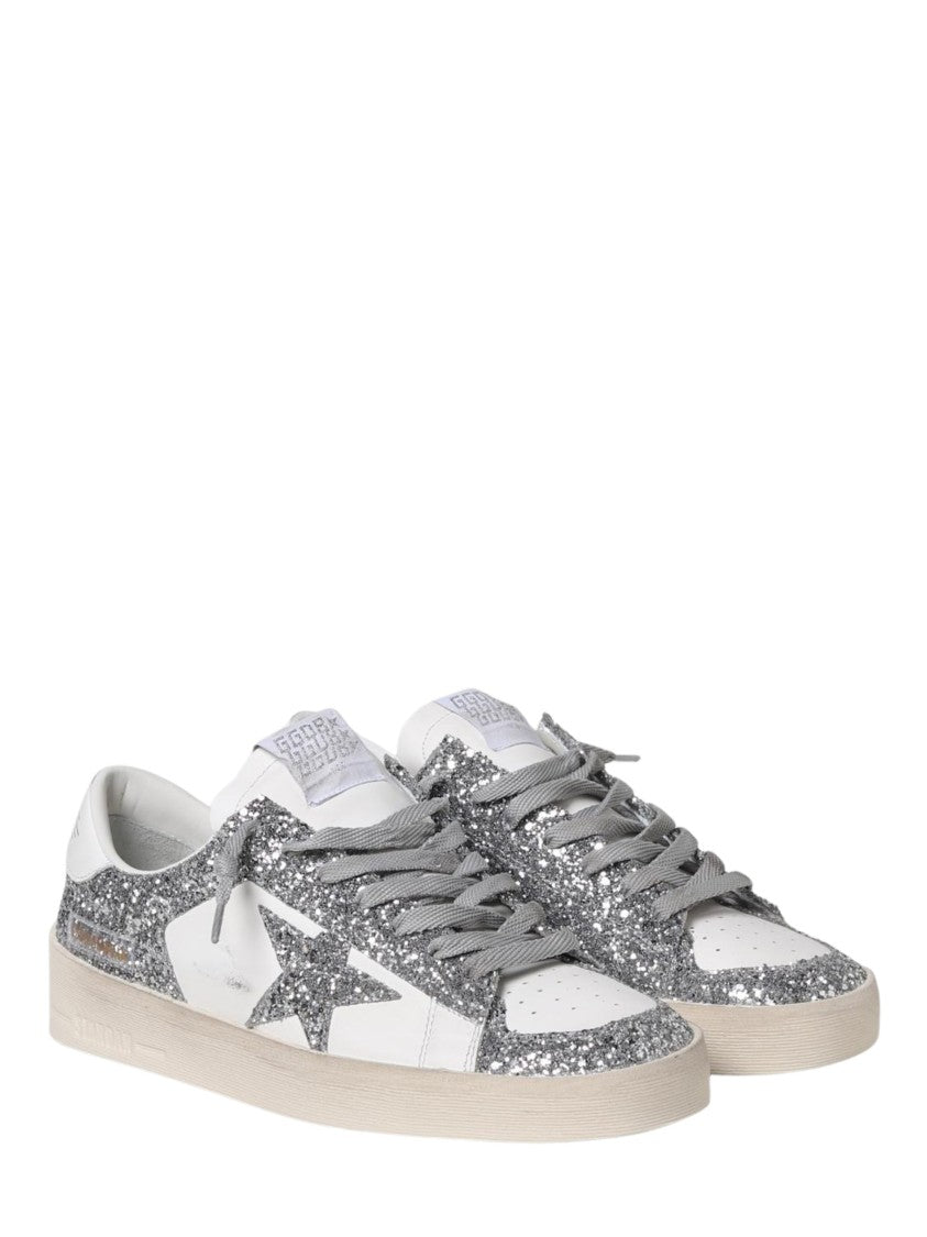 Golden Goose White Leather Stardan Sneakers