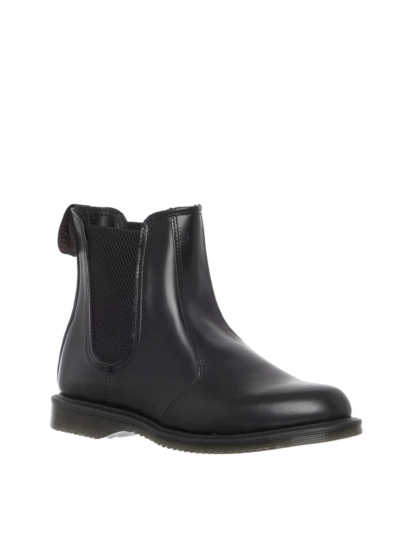 Dr. Martens Flora Smooth Polished Chelsea Boots