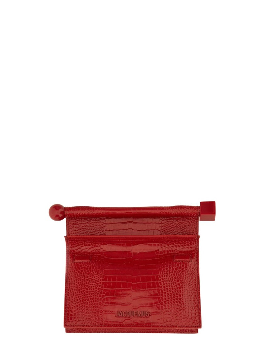 Jacquemus Mini "Rond Carre" Clutch Bag