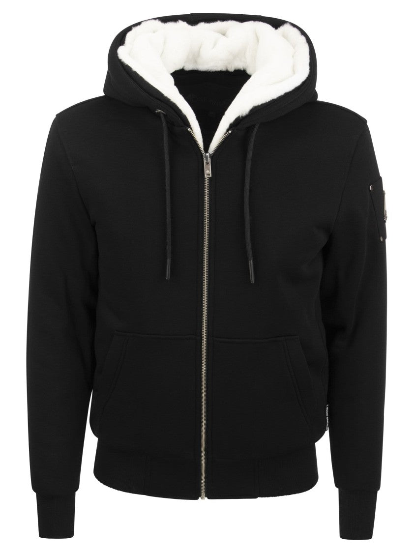 Moose Knuckles Classic Bunny - Faux Fur Lined Hoodie