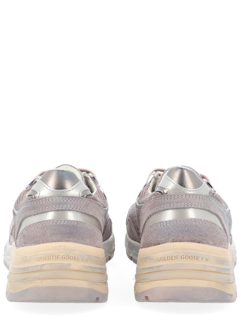 Golden Goose Dad-Star Premium Suede Mesh Sneakers