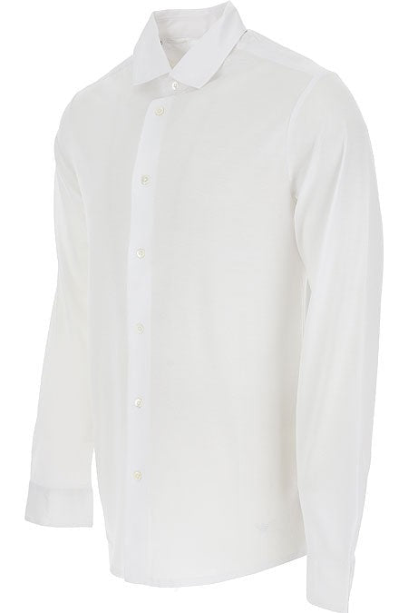 Emporio Armani White Long Sleeve Shirt