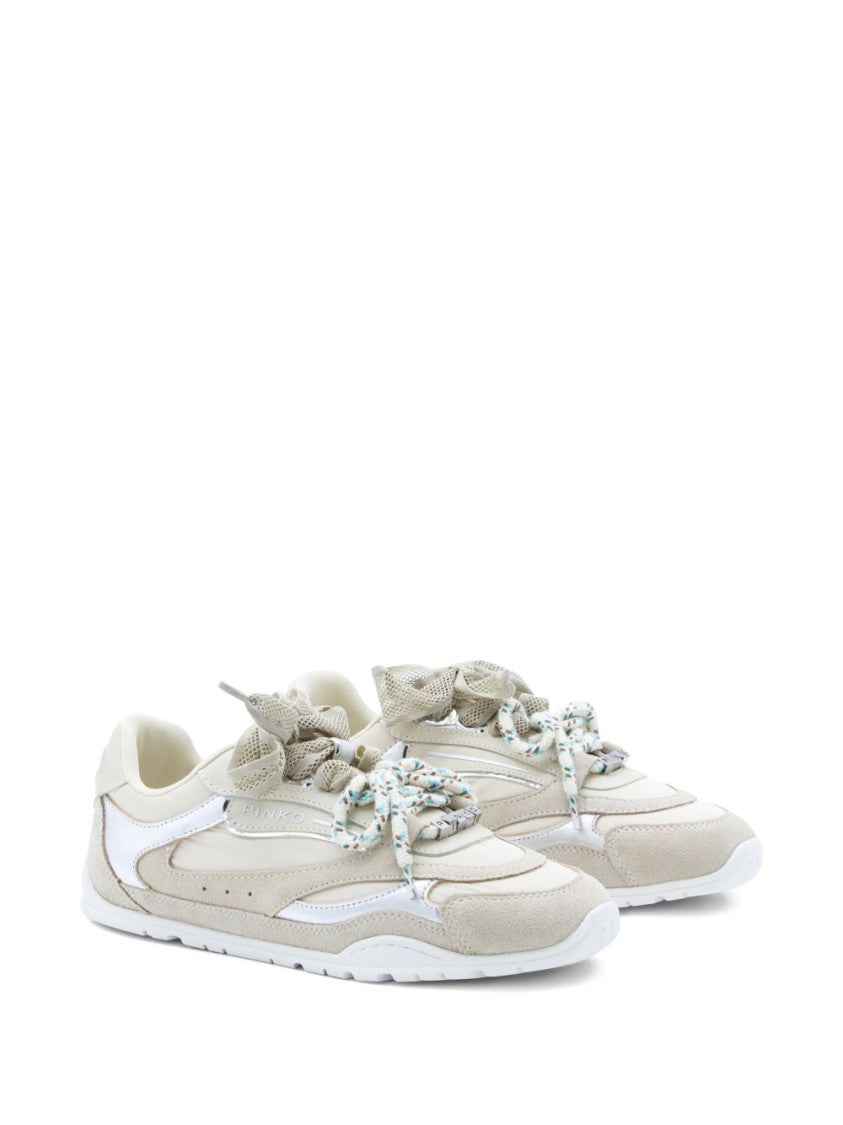 Pinko Flat Shoes With Unique Dual-Lace