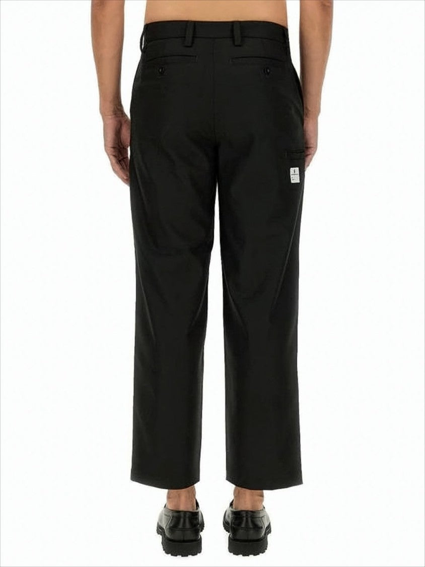Department 5 Straight-Leg Cropped Pants With Minimalist Design