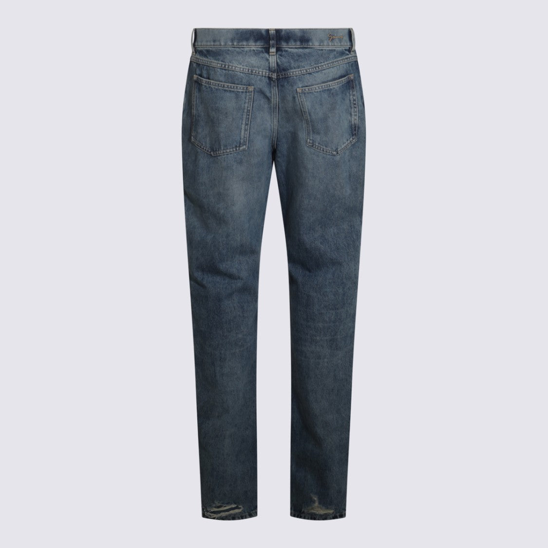Givenchy Straight-Leg Jeans With Subtle Distressing And Timeless Appeal