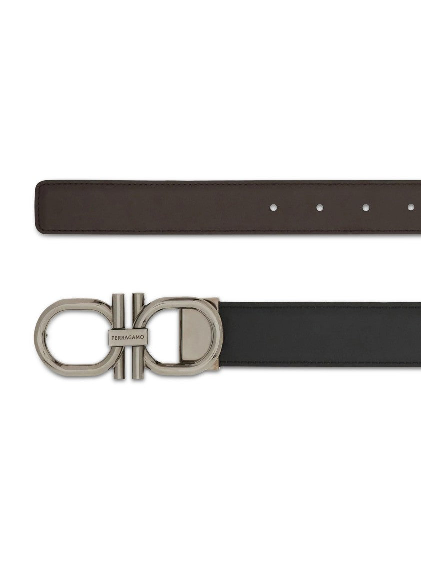 Ferragamo Double Adjustable Belt With Minimalist Design