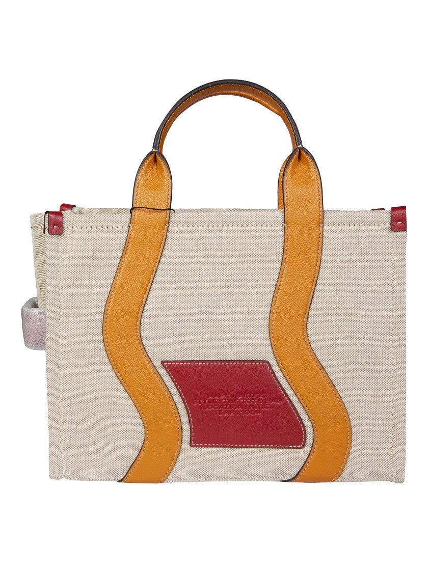 Marc Jacobs Beige The Medium Canvas Tote Bag