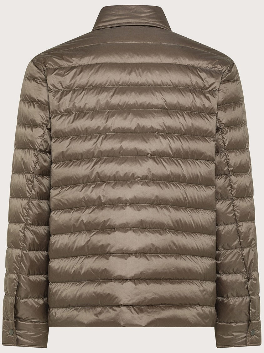 Seventy Venezia Brown Quilted Padded Brown Jacket