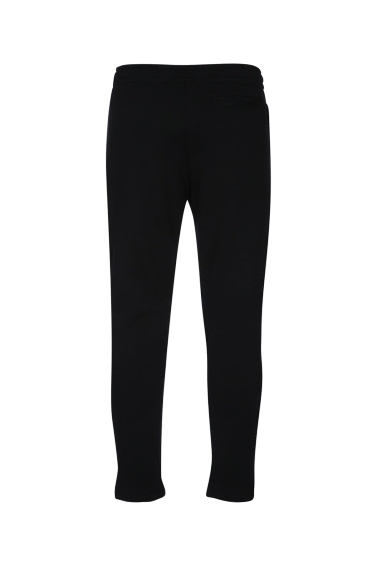 Moschino Tapered Black Trousers With Elastic Waistband