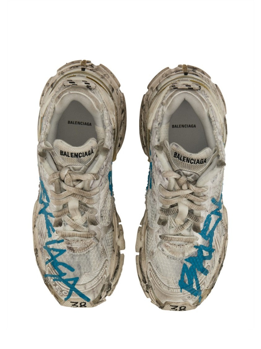 Balenciaga Contemporary Runner Sneakers With Streamlined Silhouette