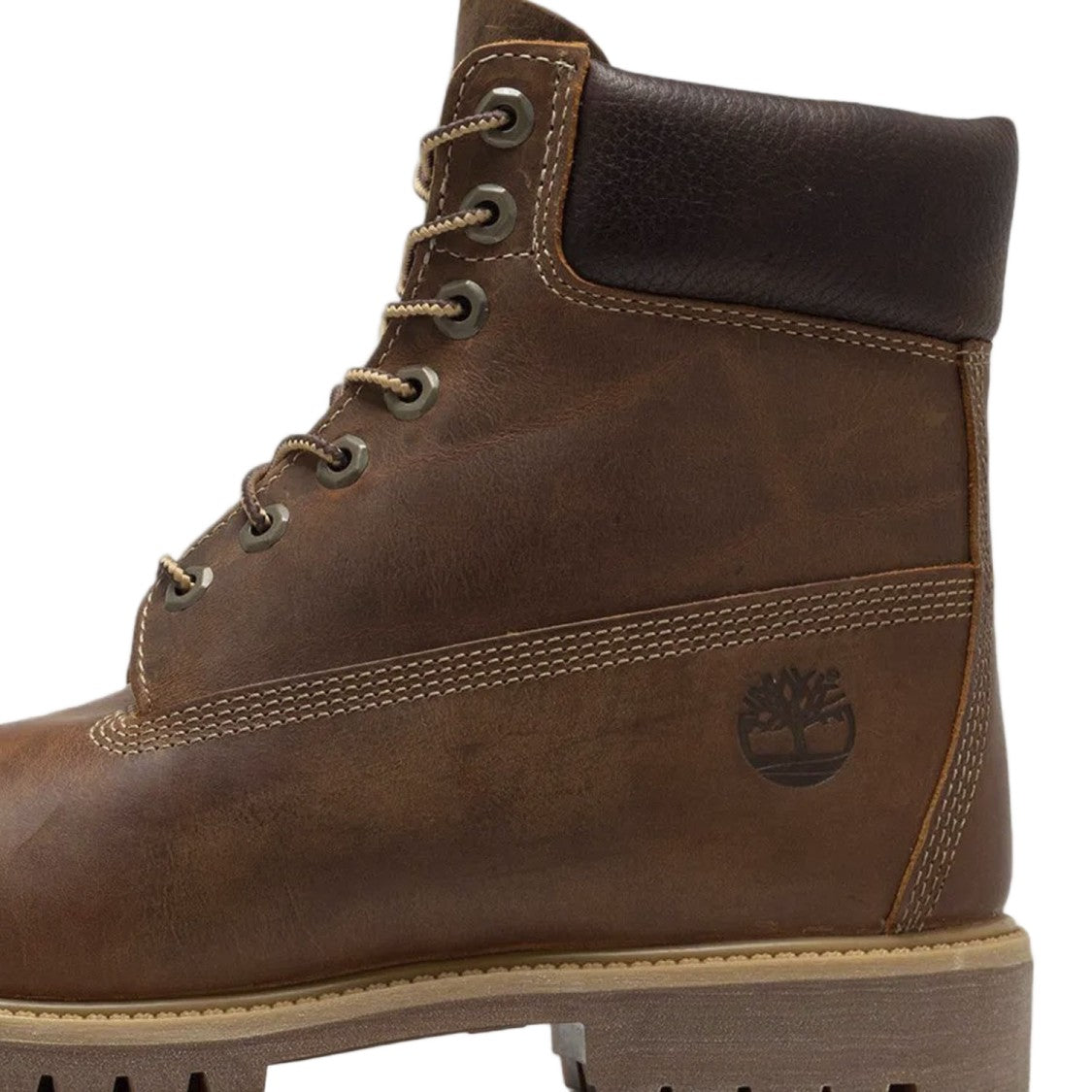 Timberland Leather Ankle Boots With Lace-Up Closure And Anti-Fatigue Technology