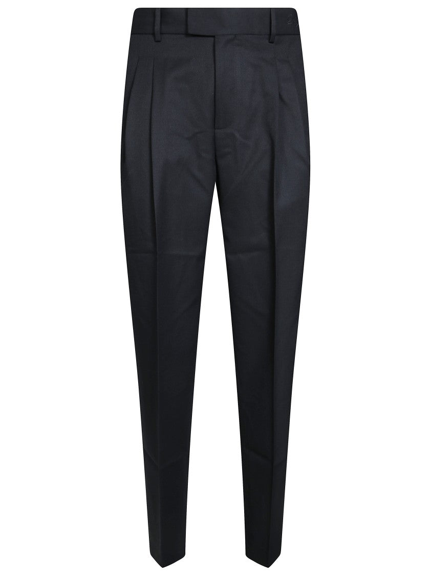 Drôle De Monsieur Front-Pleated Pantalone Formal Pants