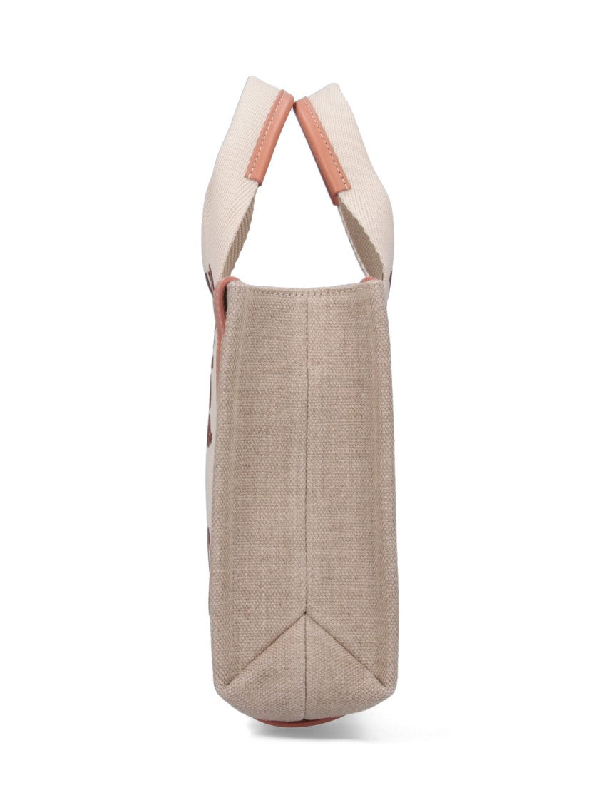 Chloé "Woody" Tote Bag – Beige