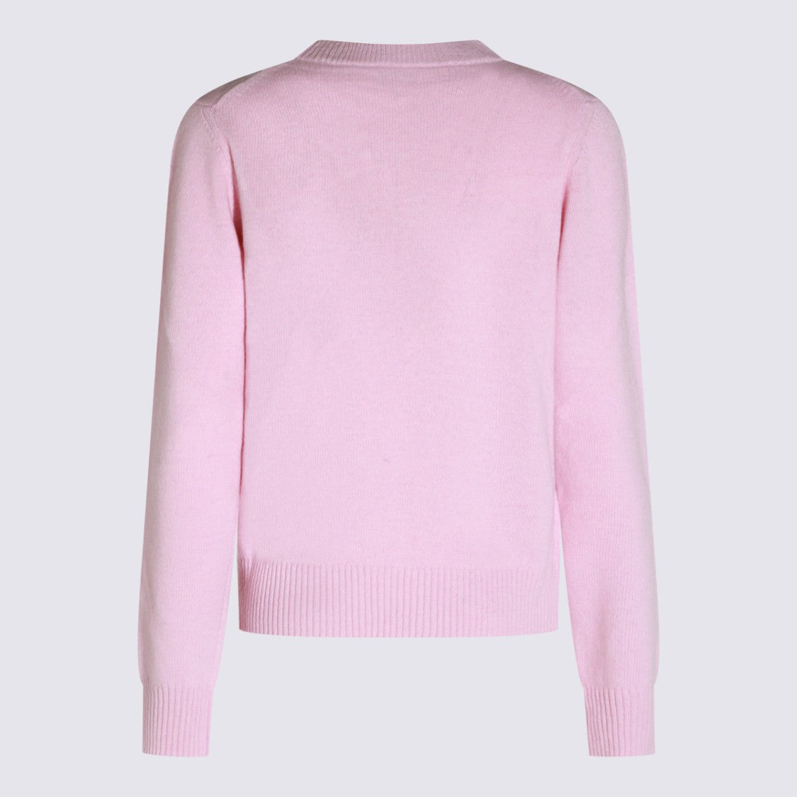 Ganni Soft Knit Sweater With Playful Graphic And Eco-Conscious Message
