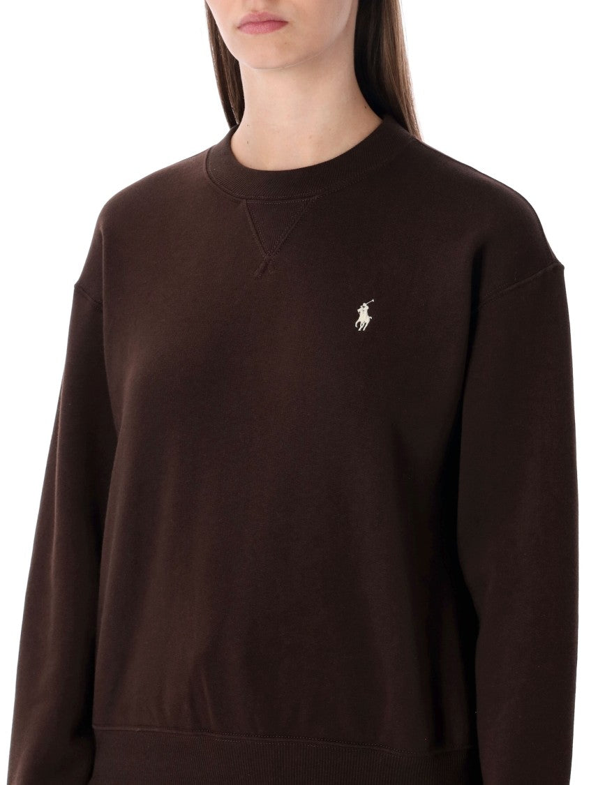 Polo Ralph Lauren Classic Crewneck Sweatshirt With Iconic Logo